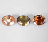 Набор из 3 андалузитов 3,97 карата