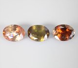 Набор из 3 андалузитов 3,97 карата