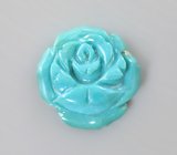 Резная армянская бирюза 2,61 карата