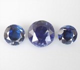 Набор из 3 кианитов 2,92 карата