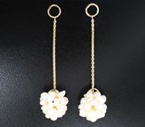 Подвесы для серег с морским жемчугом 15,69 карата