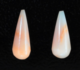 Пара solid кораллов 1,25 карата