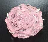 Брошь с резным турмалином 21,32 карата