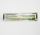 Крупный полихромный зеленый турмалин 7,96 карата