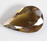 Крупный зеленовато-желтый турмалин 9,51 карата