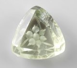 Резной зеленый аметист 7,53 карата