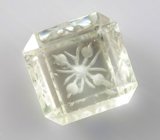 Резной зеленый аметист 8,4 карата