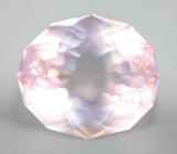 Чистейший крупный розовый кварц эффектной огранки 18,01 карата
