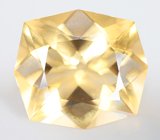 Крупный цитрин авторской огранки высокой чистоты 26,07 карата