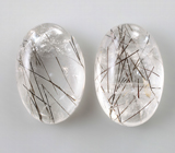 Пара рутилового кварца 32,41 карата