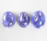 Набор из 3 танзанитов 9,64 карата