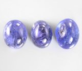 Набор из 3 танзанитов 9,64 карата