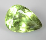 Перидот с рутилом 7,92 карата