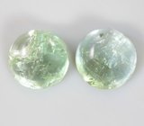 Пара мятно-зеленых турмалинов 5,66 карата