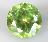 Высокая дисперсия! Уральский демантоид 0,77 карата