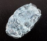 Крупный резной аквамарин 27,18 карата