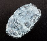 Крупный резной аквамарин 27,18 карата