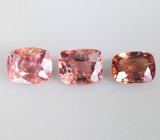 Набор из 3 шпинелей 1,63 карата