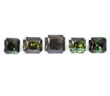 Набор из 5 турмалинов 6,09 карата