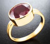 Кольцо с рубином 6,44 карата