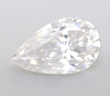 Бесцветный муассанит топовой огранки 0,2 карата