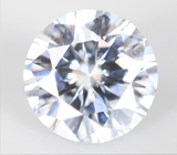 Бесцветный муассанит топовой огранки 0,77 карата