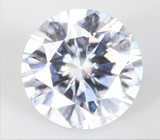 Бесцветный муассанит топовой огранки 0,77 карата