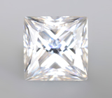 Бесцветный муассанит топовой огранки 0,87 карата