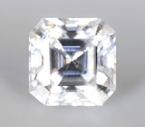 Бесцветный муассанит топовой огранки 1,42 карата