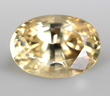 Желтый циркон высокой чистоты 2,48 карата