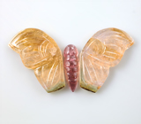 Набор из 3 резных турмалинов 13,22 карата