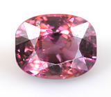 Пурпурная шпинель со сменой цвета 1,82 карата