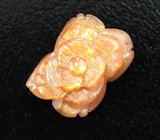 Резной солнечный камень 4,08 карата