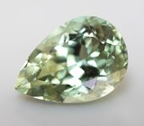 Желтовато-зеленый "неоновый" апатит 2,5 карата