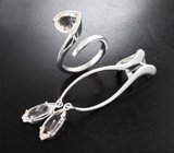 Комплект с морганитами 8,5 карата