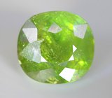 Крупный! Желтовато-зеленый сфен 14,12 карата