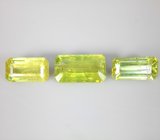 Набор из 3 сфенов 6,3 карата