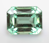 Голубовато-зеленый «неоновый» апатит 2,11 карата