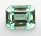 Голубовато-зеленый «неоновый» апатит 2,11 карата