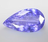 Крупный насыщенный танзанит 7,44 карата