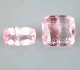 Крупная пара полихромных турмалинов 10,15 карата