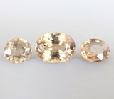 Набор из 3 гранатов со сменой цвета 2,05 карата