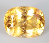 Редкий! Желтый топаз 6,37 карата