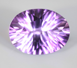 Чистейший крупный уругвайский аметист лазерной огранки 19,4 карата