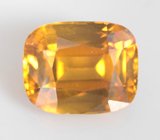 Чистейший ярко-желтый циркон 3,64 карата