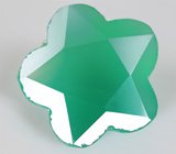 Хризопраз авторской огранки 7,49 карата