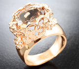 Кольцо с империал топазом 5,73 карата