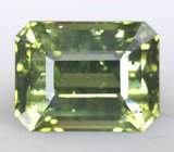 Желто-зеленый циркон 4,61 карата