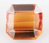 Оранжевато-желтый турмалин высокой чистоты 2,08 карата