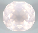 Крупный розовый кварц эффектной огранки 21,8 карата